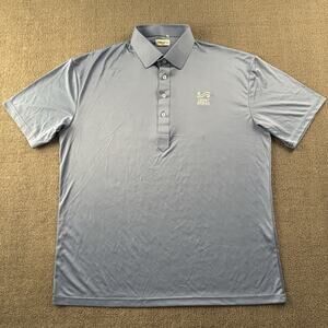 Collars And Co Polo Shirt Adult Extra Large Blue Short Sleeve Golfing Casual Men